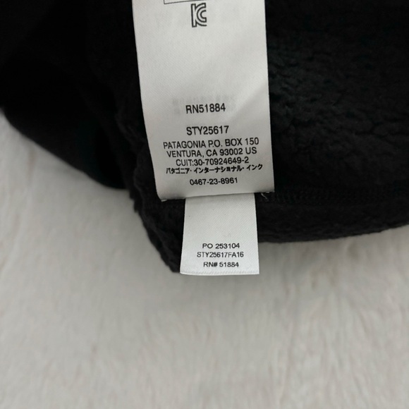 Patagonia Women’s Better Sweater Quarter Zip Fleece in Black Size Small Outdoor - Picture 13 of 14